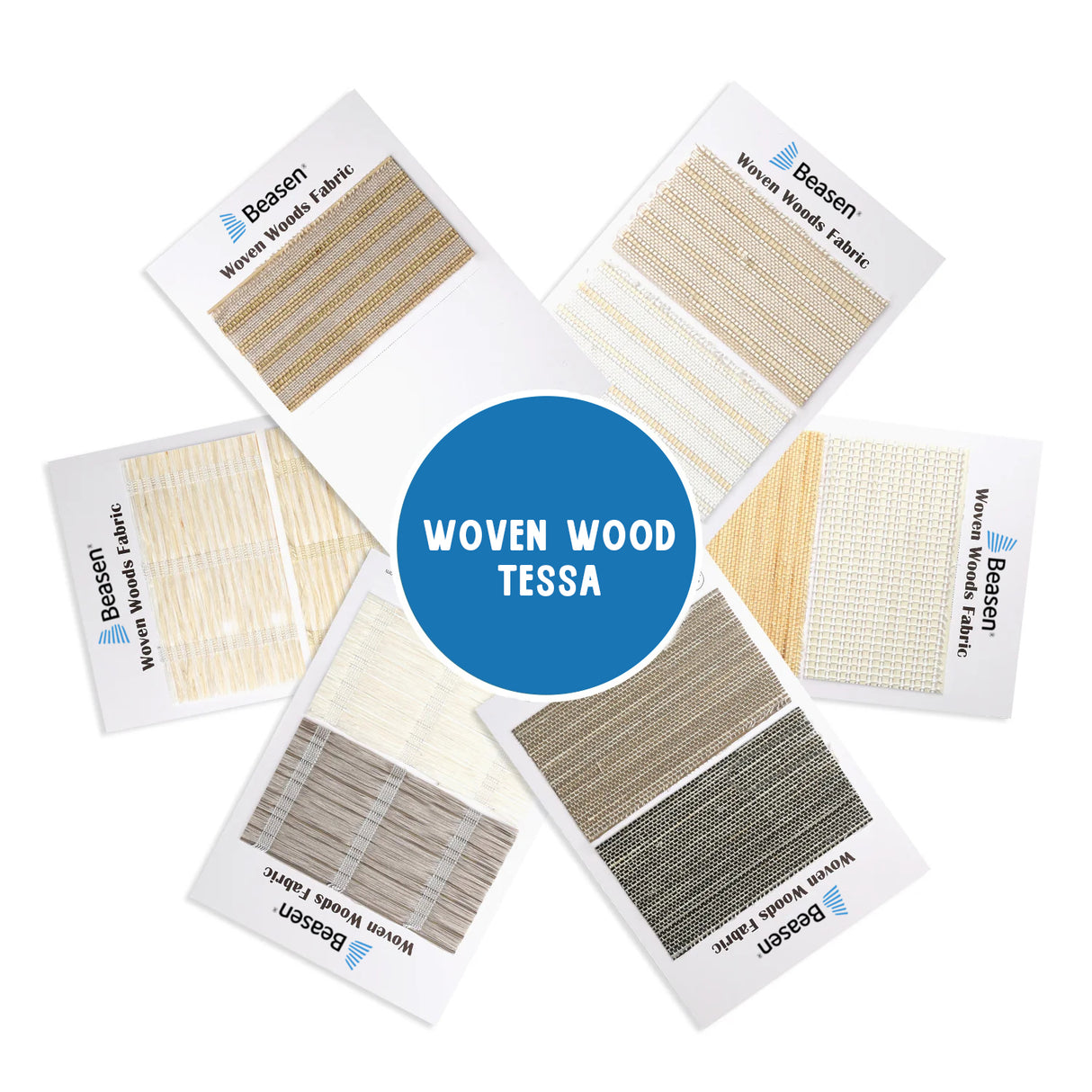 Woven Wood Tessa Fabric Samples