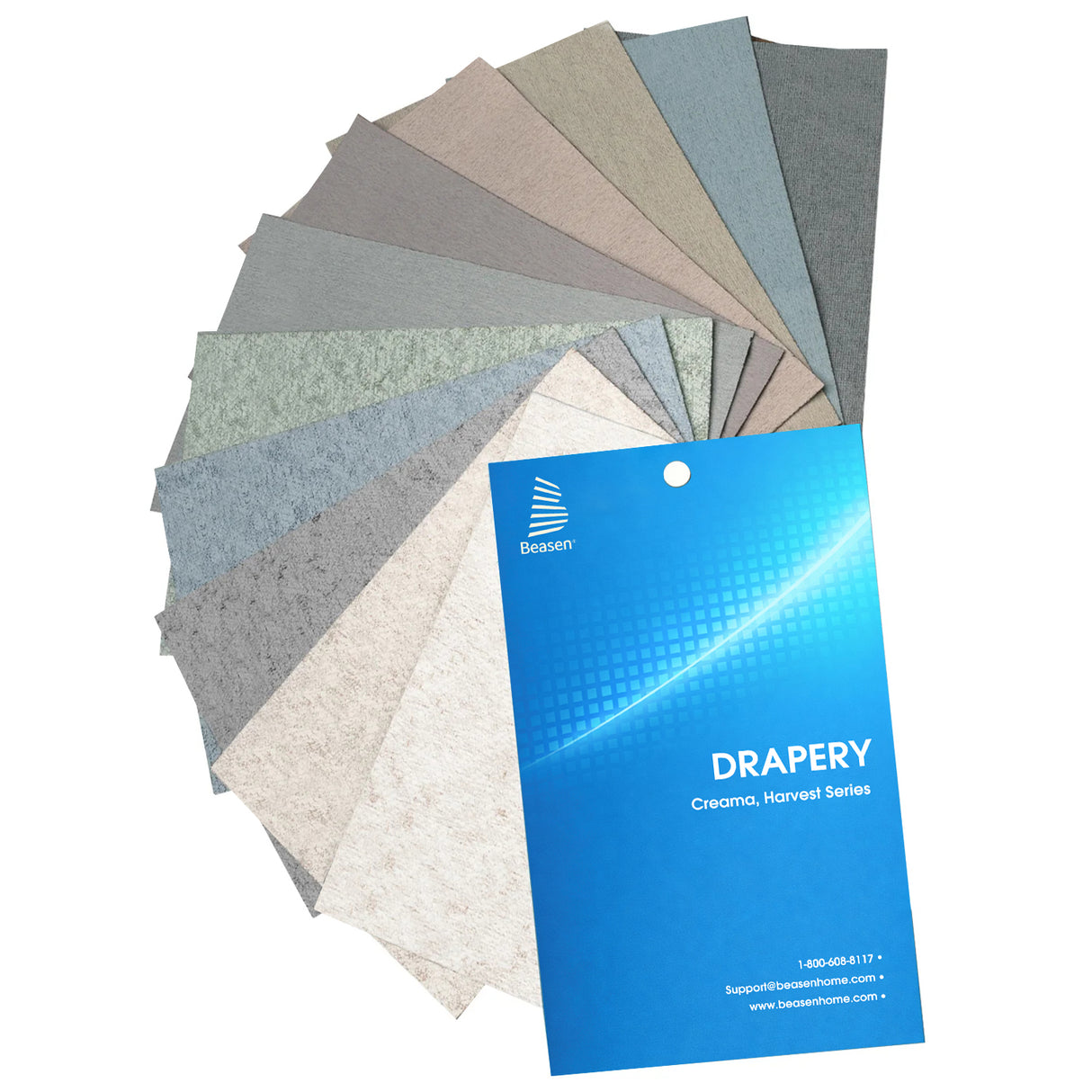 Drapery Fabric Samples Creama & Harvest