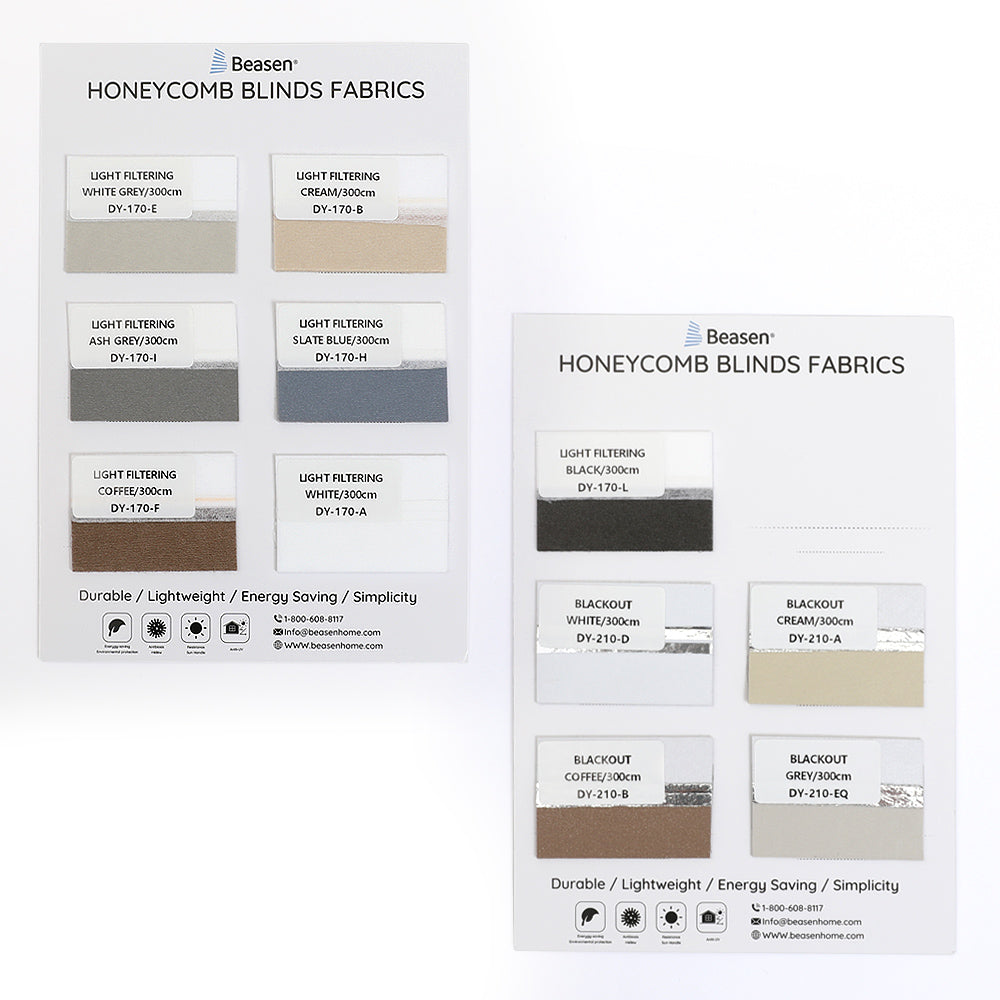 Cellular Shade Swatch Samples