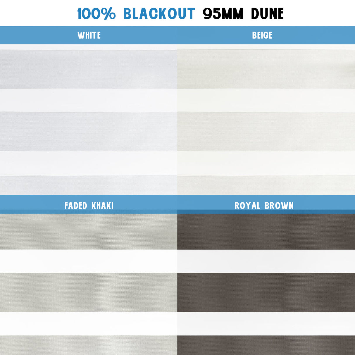 Zebra Swatch Samples Slate & Dune