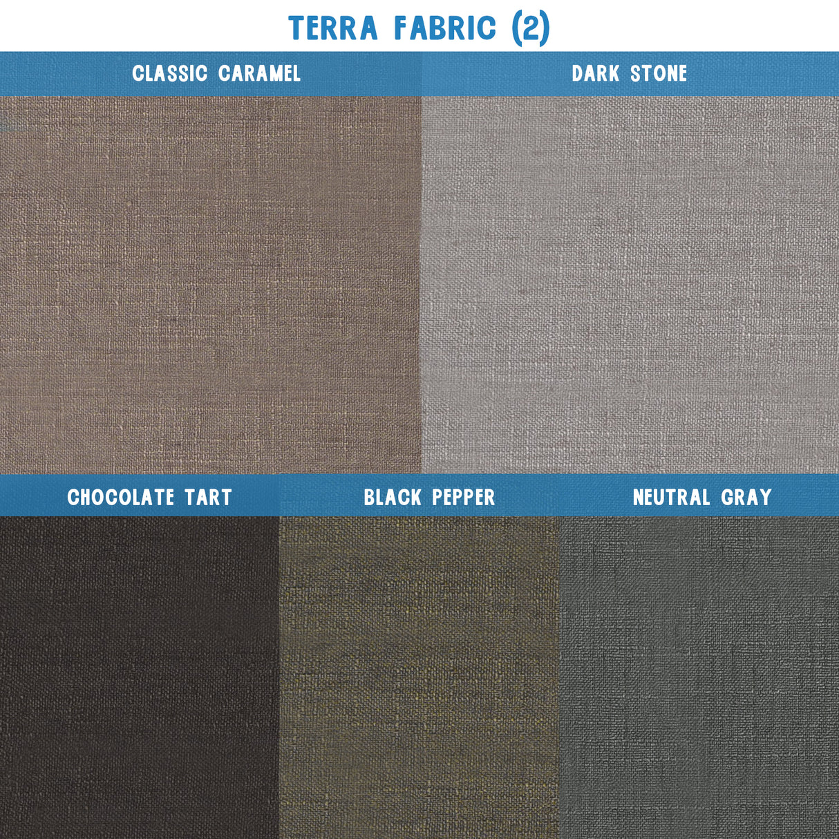 Drapery & Roman Fabric Samples Terra