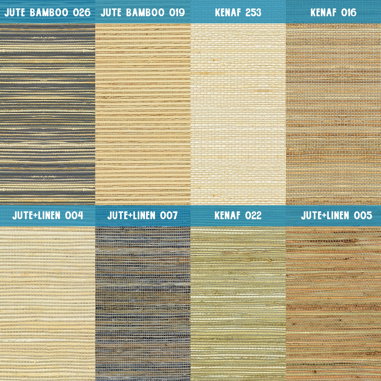 Woven Woods Shade Swatch Samples - Lvena