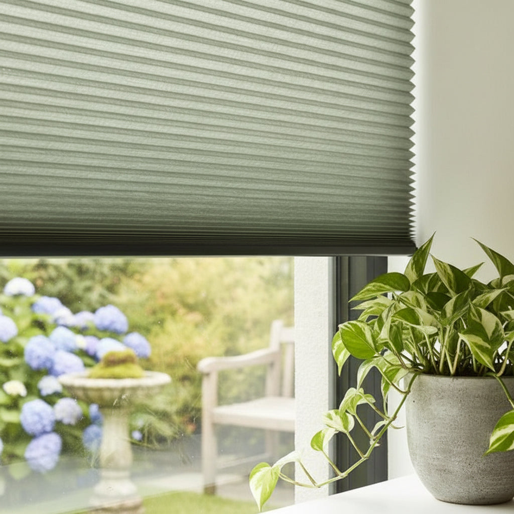 Smart Motorized Blackout Cellular Shades Solin