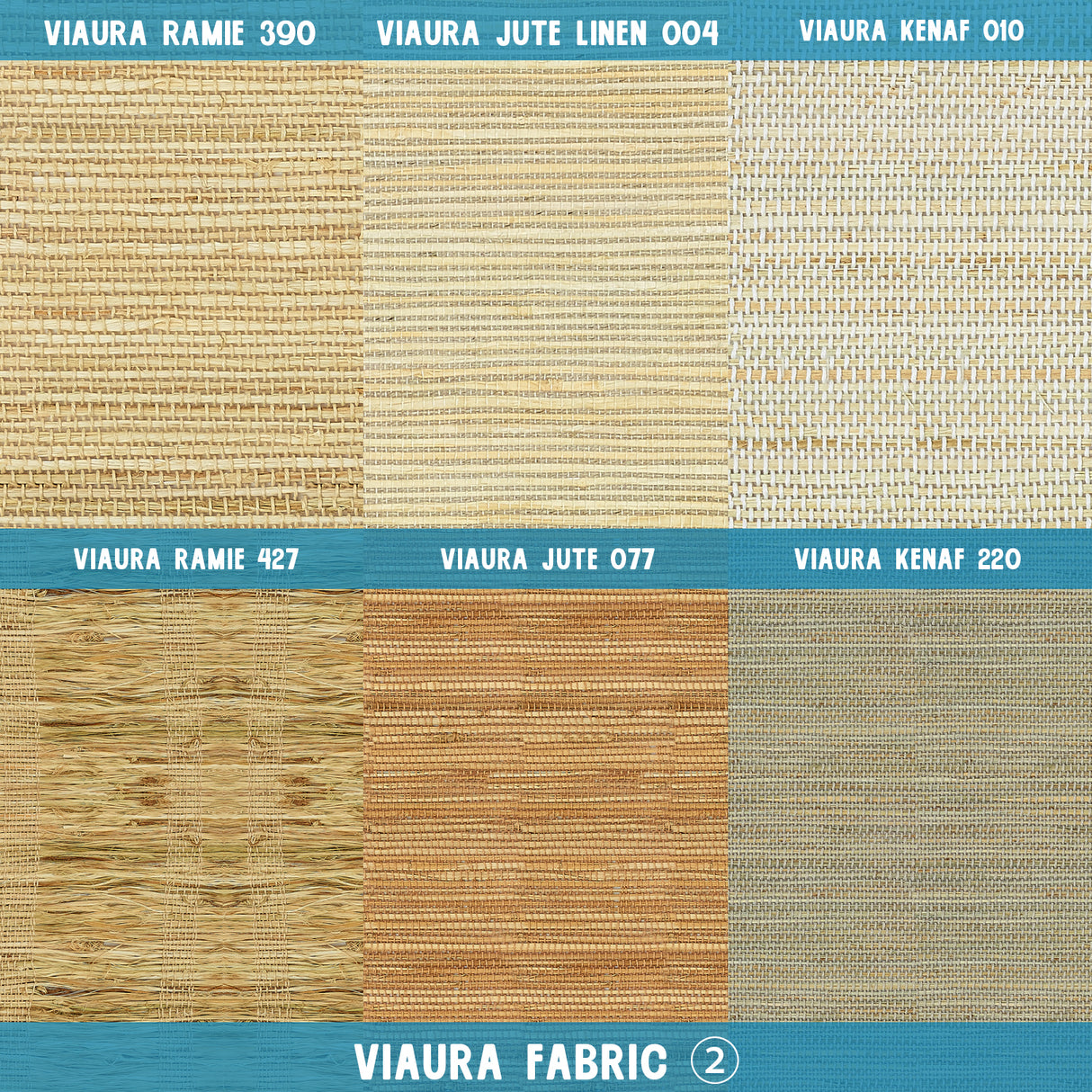 Woven Woods Shade Swatch Samples - Viaura