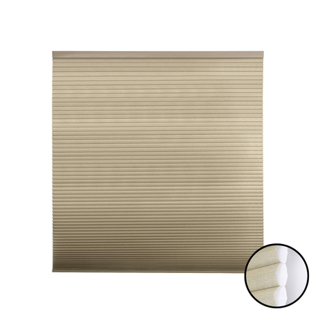 Motorized Light Filtering Cellular Shades Hex