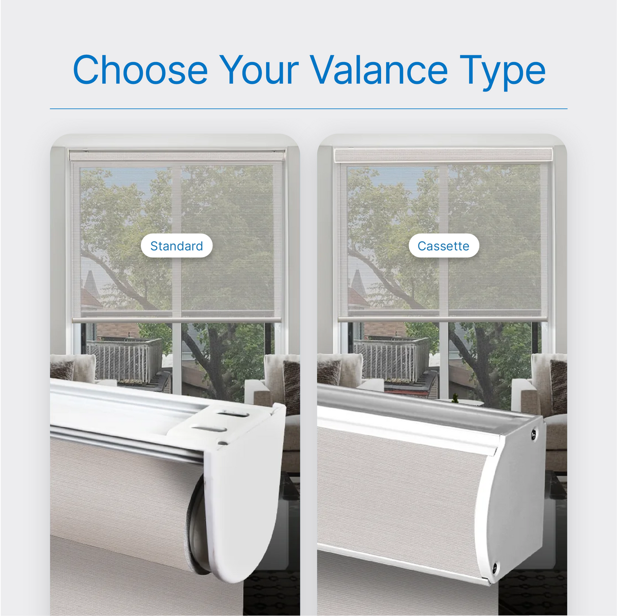 Smart Motorized Light Filtering Roller Shades 50% Blackout Sierra Translucent