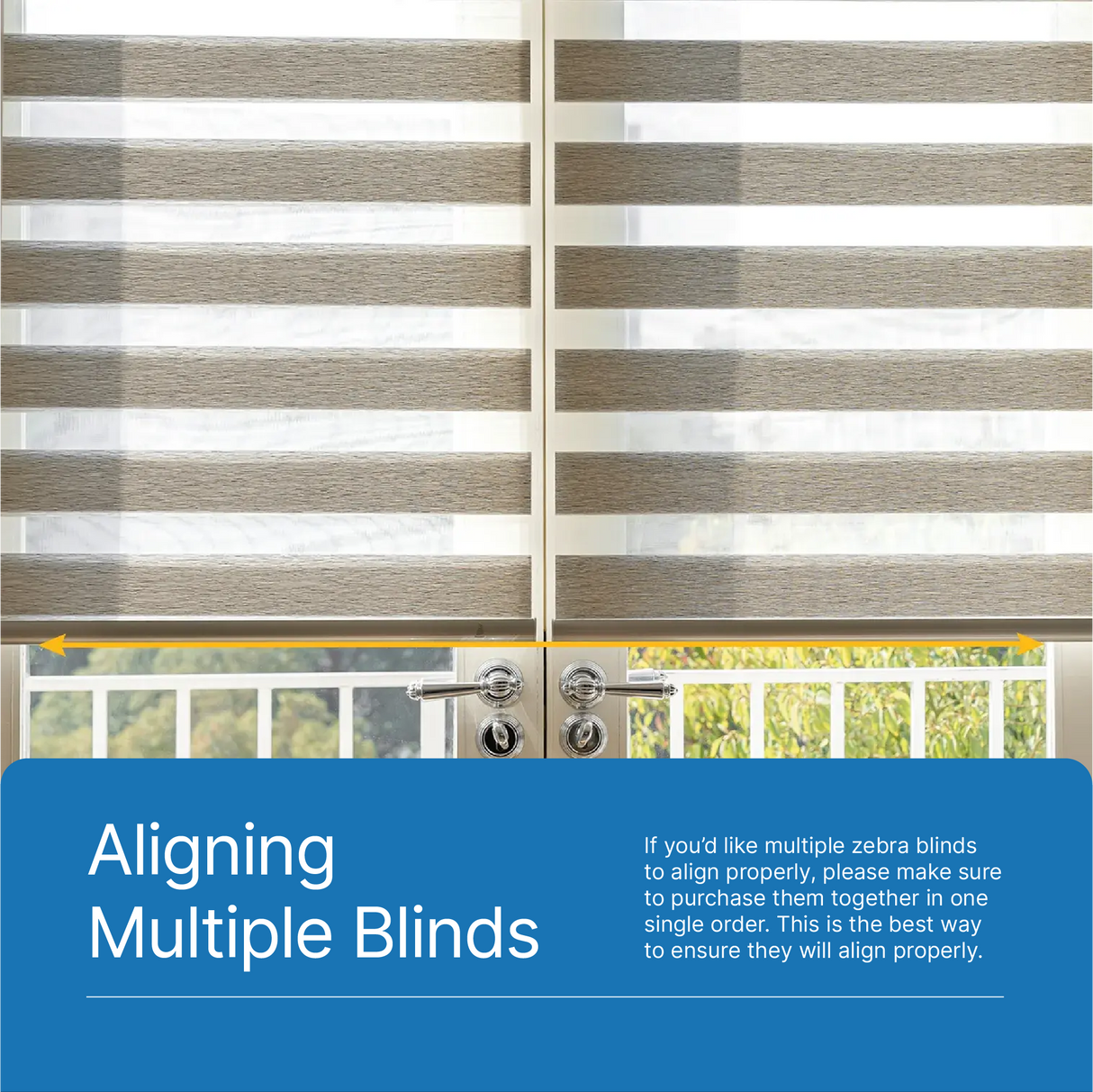 Smart Motorized Dual Zebra Shades 60% Blackout 95mm