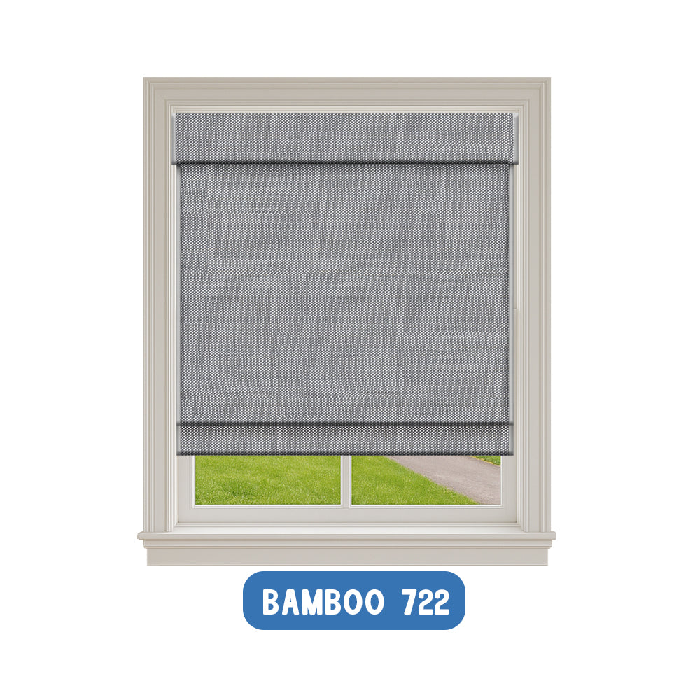 Smart Motorized Blackout Woven Wood Shades – Viaura