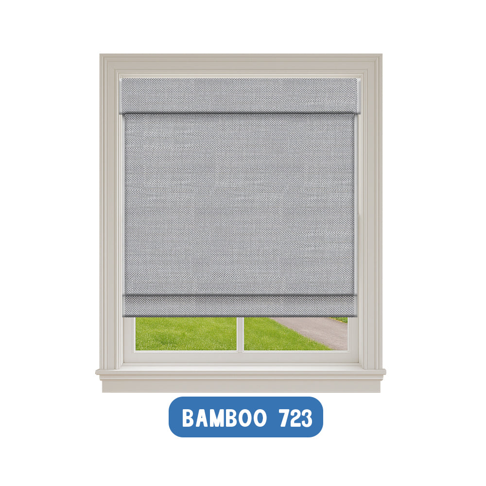 Smart Motorized Blackout Woven Wood Shades – Viaura