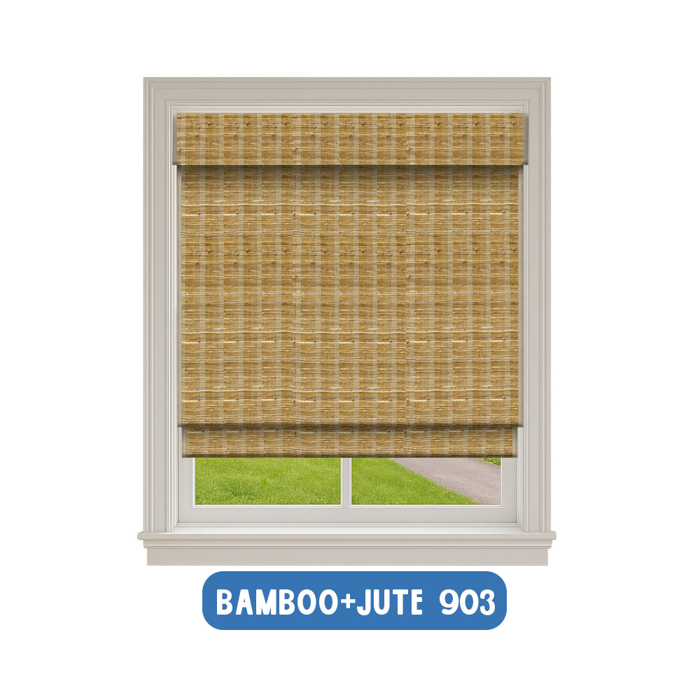 Smart Motorized Blackout Woven Wood Shades – Viaura