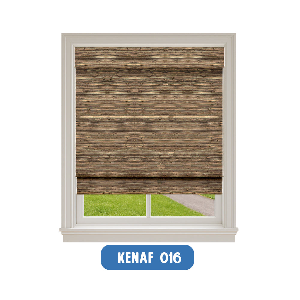 Smart Motorized Blackout Woven Wood Shades