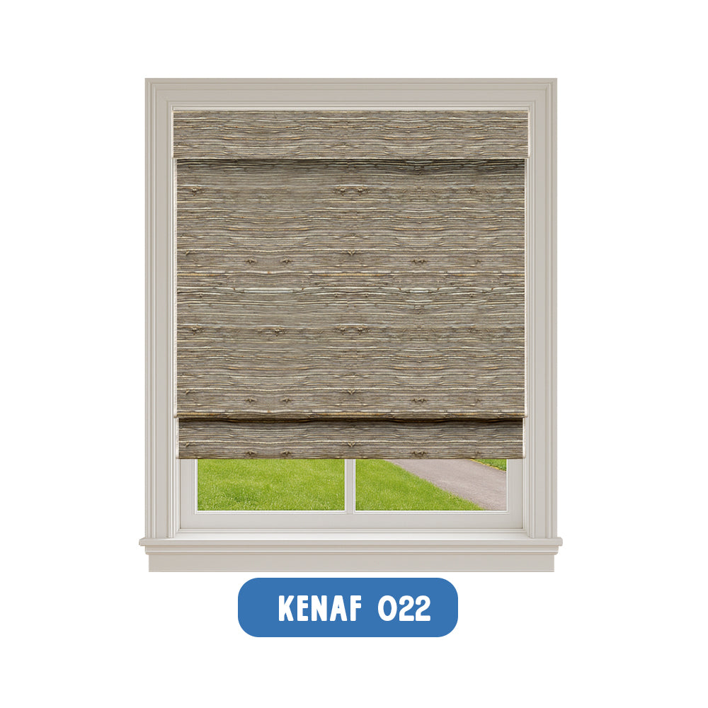 Smart Motorized Blackout Woven Wood Shades