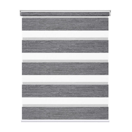 Smart Motorized Dual Zebra Shades 80% Blackout 95mm