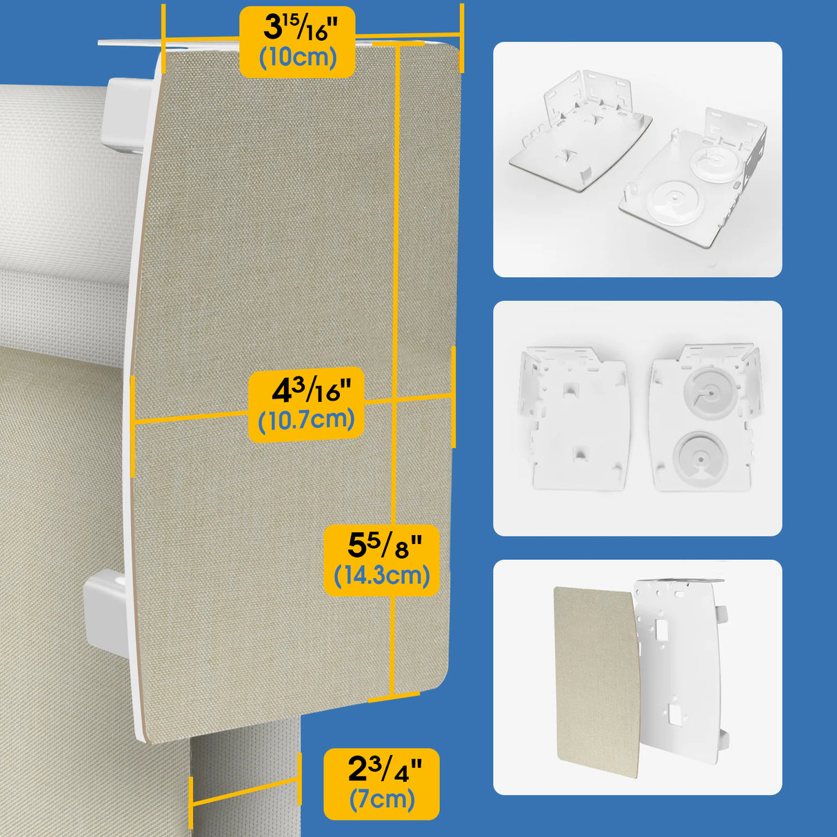 Smart Motorized Dual Shades – Light Filtering & Blackout