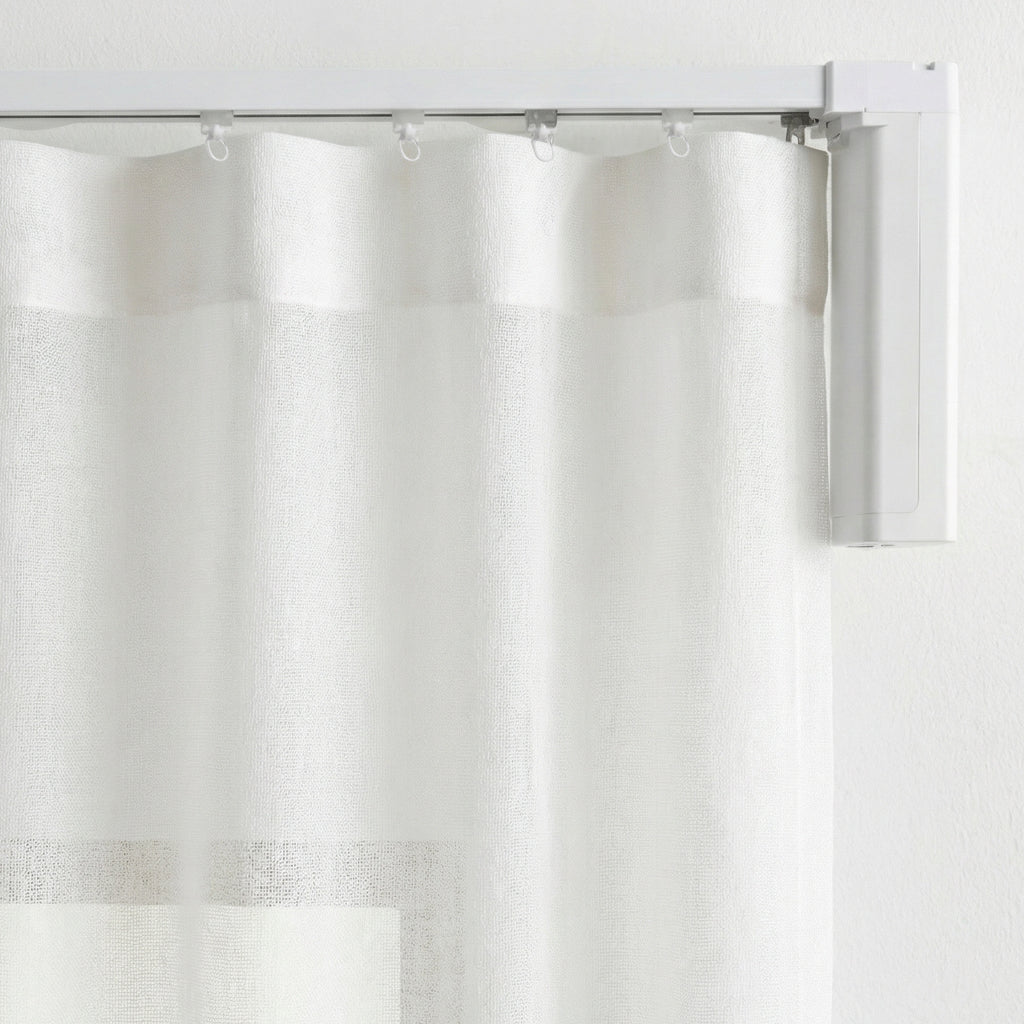 Motorized Sheer Drapery Curtains – Smart Light Control with Elegant Softness