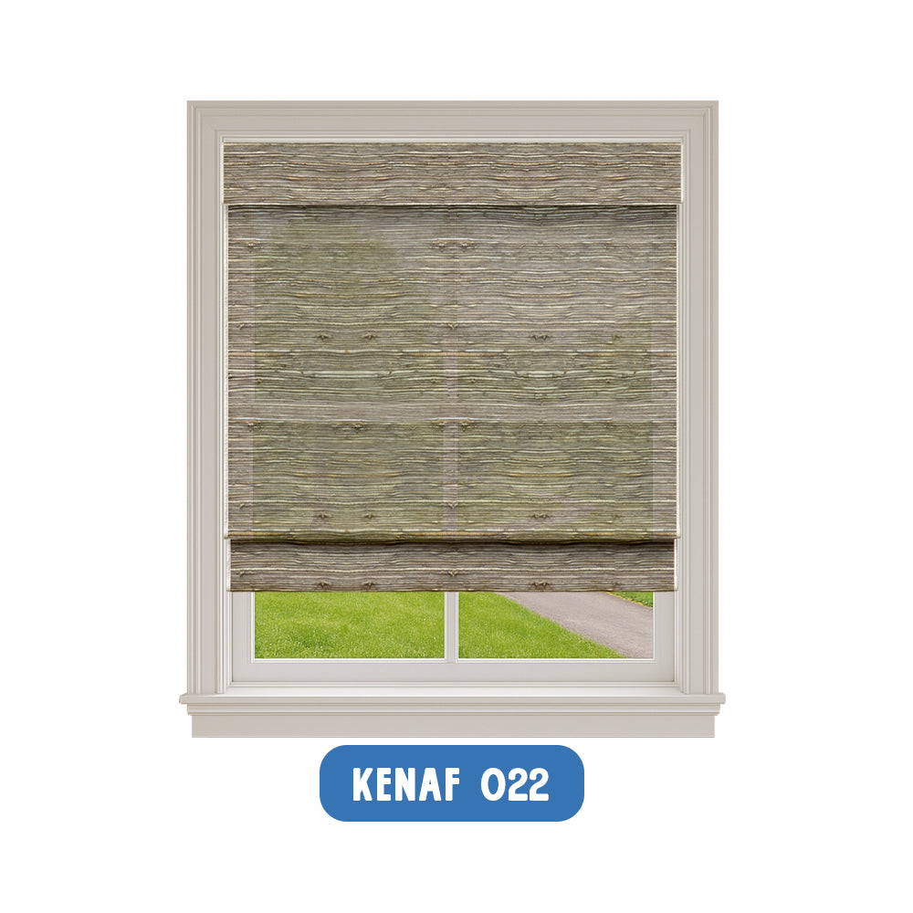 Smart Motorized Woven Wood Shades – 70% Light Filtering
