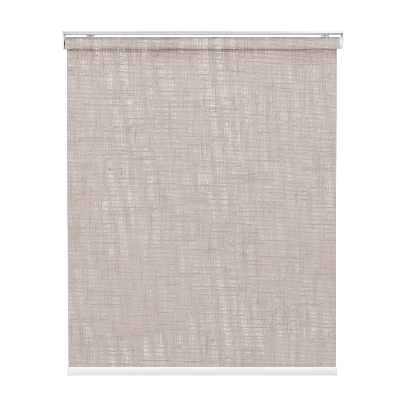 Smart Motorized Light Filtering Sheer Roller Shades Translucent Vision