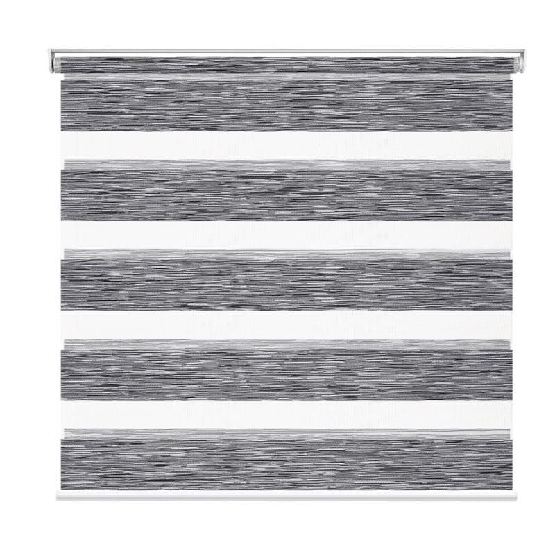 Smart Motorized Dual Zebra Shades 60% Blackout 75mm - Beasen