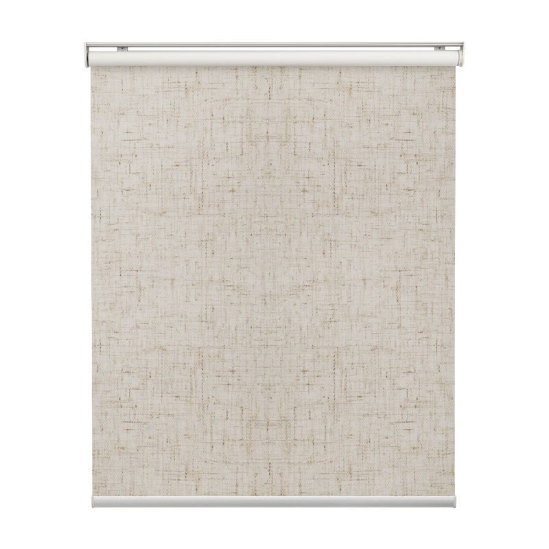 Smart Motorized Roller Shades 100% Blackout Linen