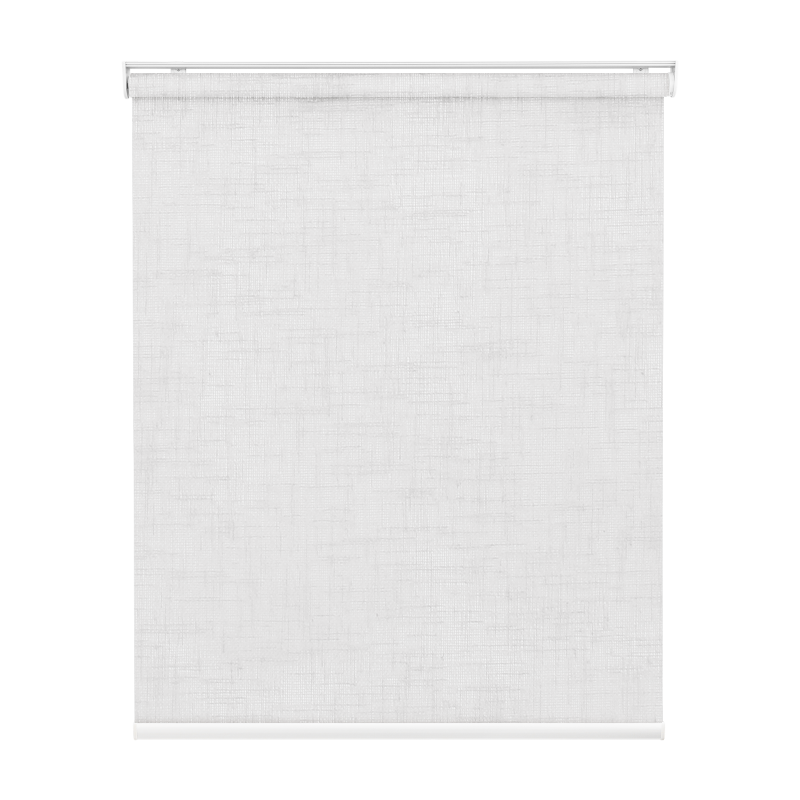 Smart Motorized Light Filtering Sheer Roller Shades Translucent Vision