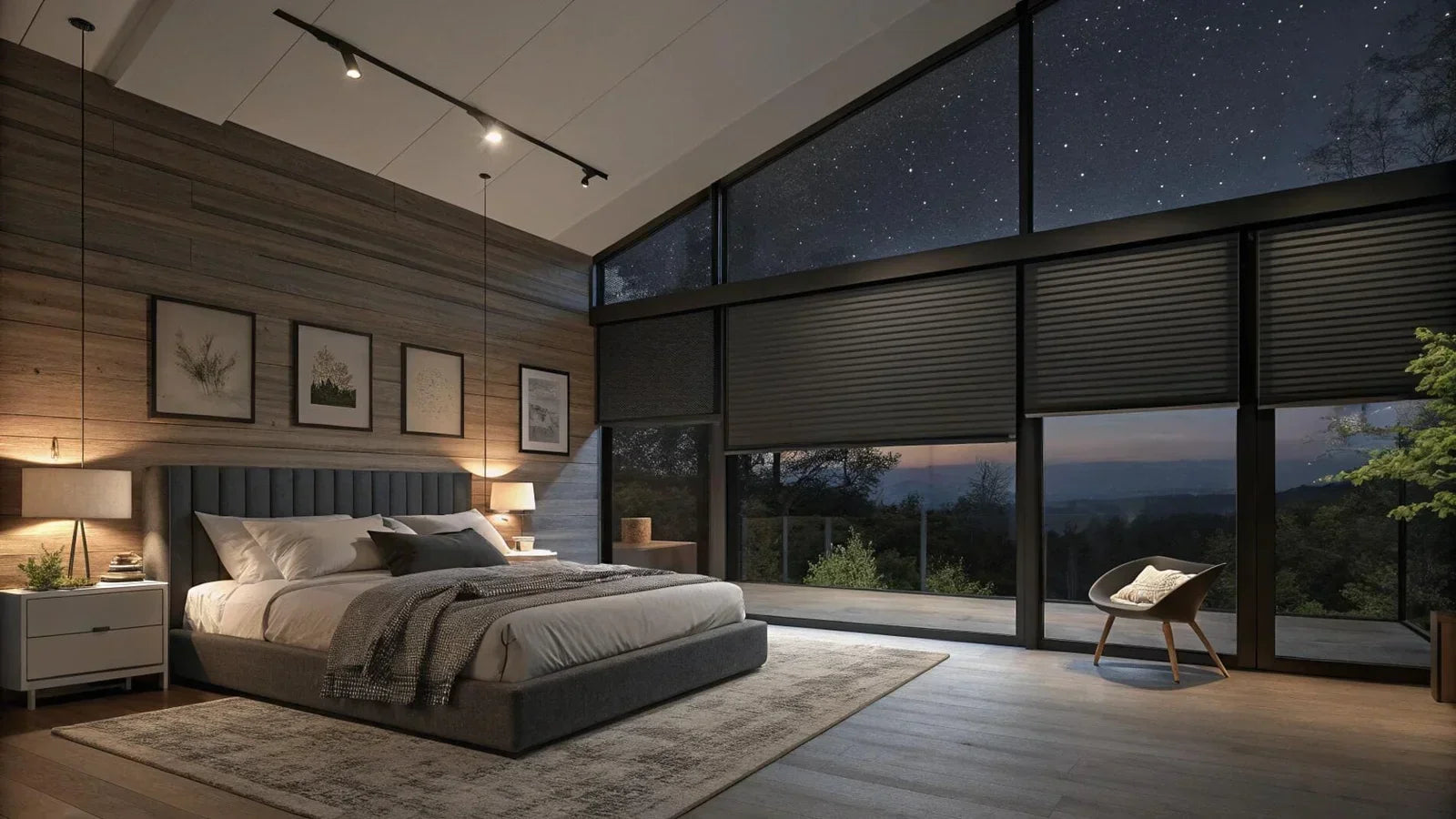 What to Expect with Solar Shades at Night