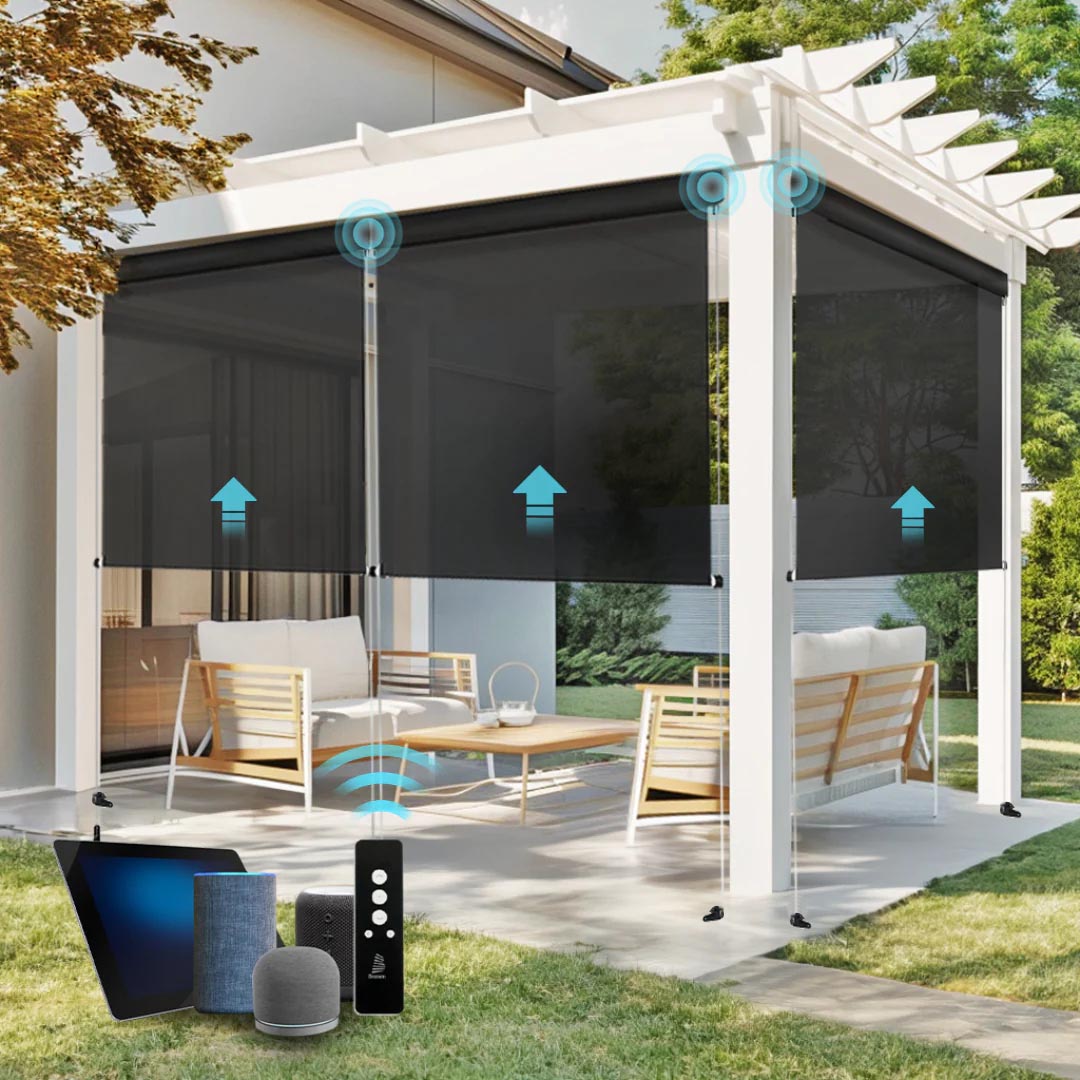 patio roller shades