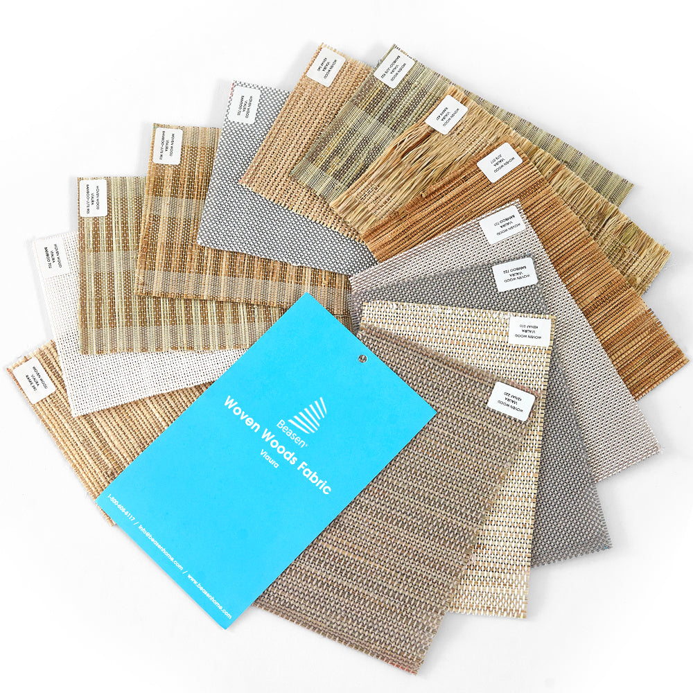 Woven Woods Shade Swatch Samples - Viaura – BEASEN