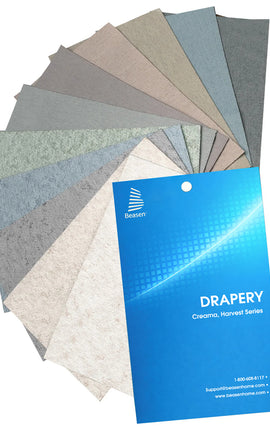 Drapery Fabric Samples Creama & Harvest