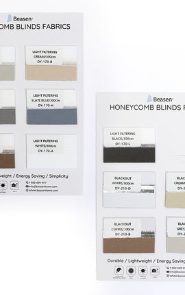 Cellular Shade Swatch Samples