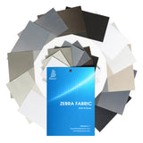 Zebra Swatch Samples Slate & Dune