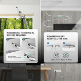 Smart Motorized Levitate Skylight Cellular Shades Hex