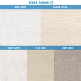 Drapery & Roman Fabric Samples Terra