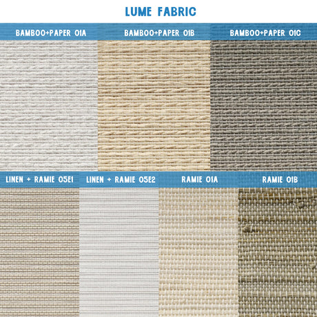 Woven Wood Lume Fabric Samples