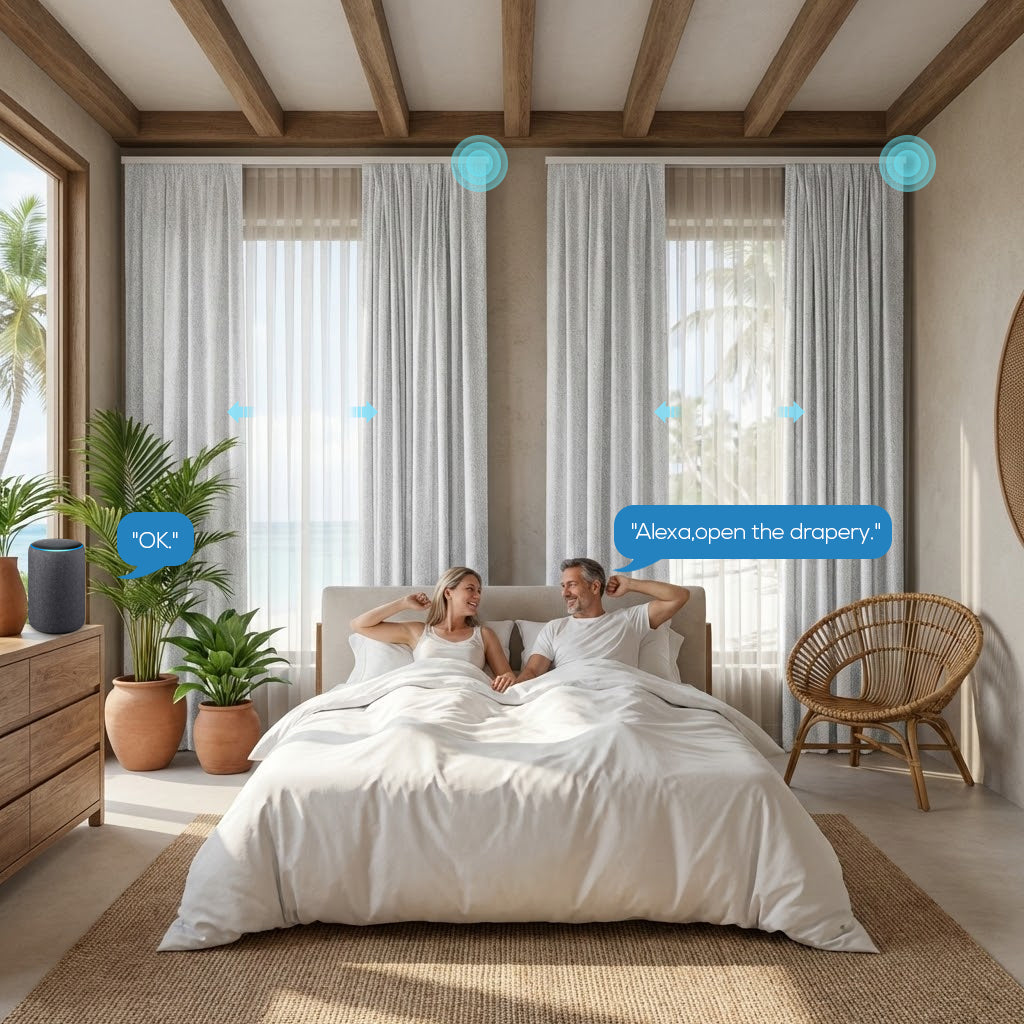 Motorized Drapery Track Kit