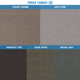 Drapery & Roman Fabric Samples Terra