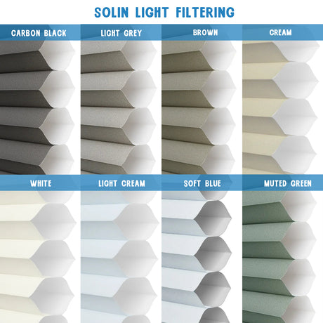 Cellular Shade Swatch Samples Solin