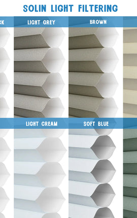 Cellular Shade Swatch Samples Solin