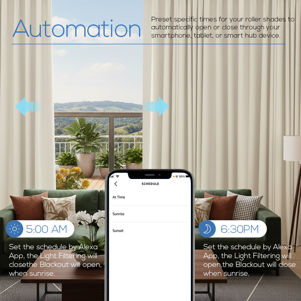 Motorized Drapery Track Kit
