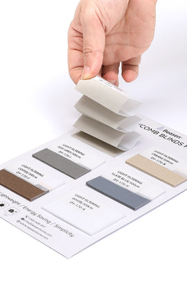 Cellular Shade Swatch Samples