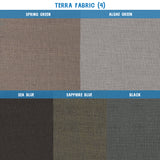 Drapery & Roman Fabric Samples Terra