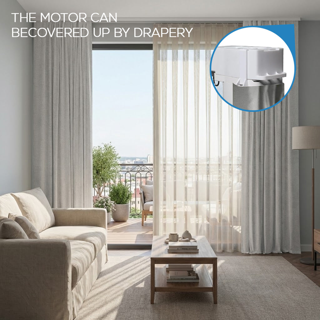 Motorized Drapery Track Kit