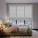 Smart Motorized Roman Shades - 60% Light Filtering Blackout