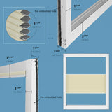 Smart Motorized Levitate Skylight Cellular Shades Hex