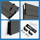 Smart Motorized 50%/70%/100% Blackout Woven Wood Shades - Tessa