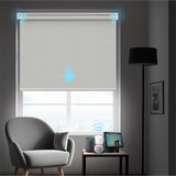 Smart Motorized Roller Shades 100% Blackout Vinyl