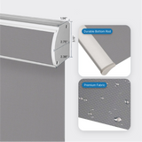 Smart Motorized Roller Shades 100% Blackout Vinyl