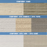 Smart Motorized 50%/70%/100% Blackout Woven Wood Shades – Lume