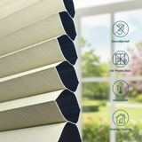 Smart Motorized Skylight Cellular Shades Hex