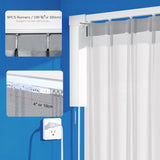 Motorized 90% Blackout Drapery Curtains Terra