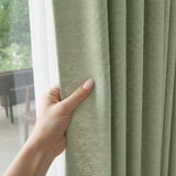 Motorized 90% Blackout Drapery Curtains Creama